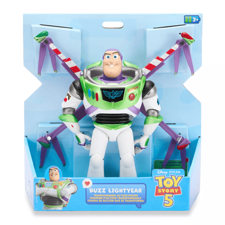 トイストーリー5　Hi-Tec バズ・ライトイヤー・アクションフィギュア　Toy Story 5　Buzz Lightyear Transforming Action Figure