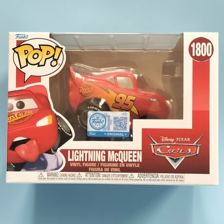ファンコポップ　ピクサー 『カーズ』　ライトニング・マックイーン（ジャンプ）　Funko Pop! CARS　Lightning McQueen (Leaping)