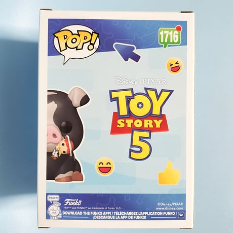 ファンコポップ 『トイストーリー 5』　ブレイズのペットのブタ（ジミーディーン） FUNKO POP! Toy Story 5　Blaze's Pet Pig w/ Jessie