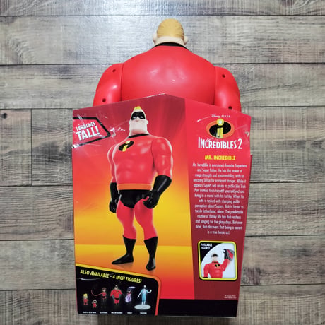2018年 インクレディブル・ファミリー 18インチ ビッグフィギュア ミスター・インクレディブル　Jakks Pacific The Incredibles 2  Big Figs 18 Inch