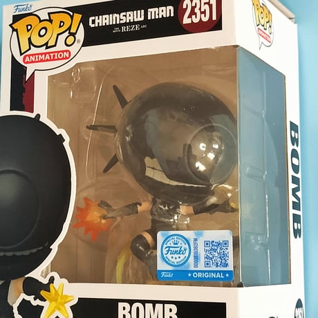ファンコポップ 『チェンソーマン レゼ篇』　ボム（爆発）　FUNKO POP! Chainsaw Man: Reze Arc  Bomb (Blast)