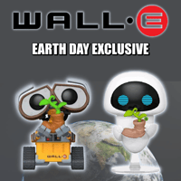 デッドストック！ファンコ ポップ 『WALL-E』アースディ限定 ウォーリー & イヴ　Funko Pop! Earth Day WALL-E  & EVE
