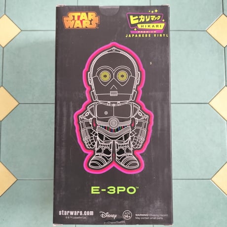 2015年デッドストック！　ファンコ ヒカリマァク 『スターウォーズ』 　E-3PO　《メタリックシルバー版》