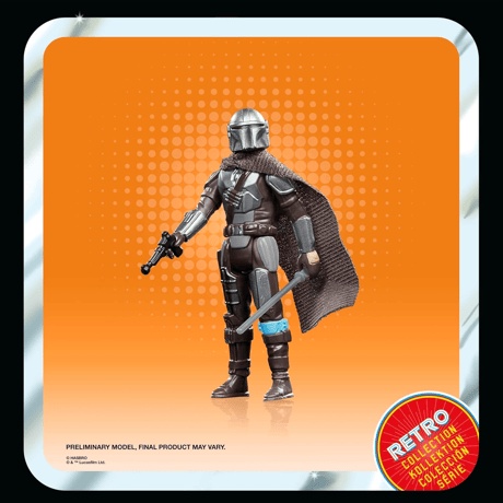 Hasbro『スターウォーズ』 レトロコレクション マンダロリアン（ボバ・フェット/The Book of Boba Fett）  3.75インチ アクションフィギュア