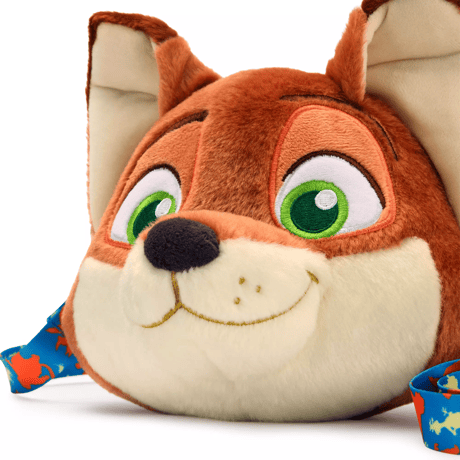 ズートピア2　ジュディ・ホップスとニック・ワイルド　ぬいぐるみ　クロスボディバッグ