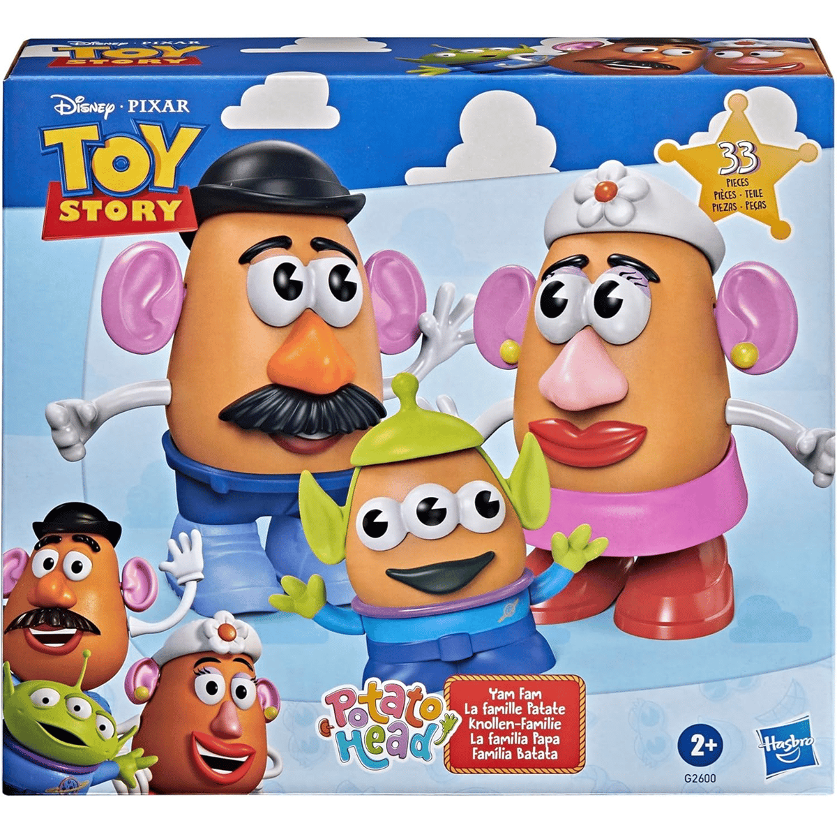 トイストーリー　ミスターポテトヘッド　ミセスポテトヘッド　2体セット トイストーリー ポテトヘッド ヤムファムセット（ミスター/ミセス