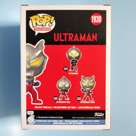 ファンコ ポップ　ウルトラマン　60周年　ウルトラマンゼロ　Funko POP!  the 60th Anniversary of Ultraman  Ultraman Zero