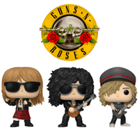 ファンコ ポップ  『ガンズ・アンド・ローゼズ』 40周年　3体セット  Funko Pop! Rocks: Guns N' Roses 40th　set of 3