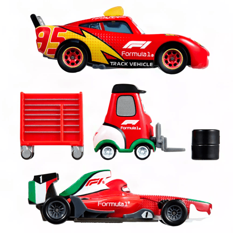 ピクサー 『カーズ』　F1コラボ カーズ・ダイキャストカーセット　Disney and Pixar's Cars with Formula 1® Die Cast Set