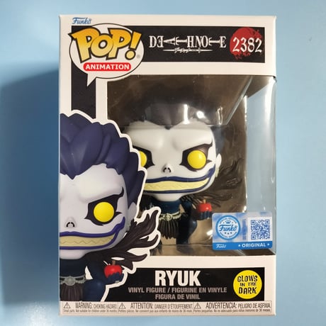 ファンコポップ　『DEATH NOTE（デスノート）』　リューク　《グロー版》　Funko Pop! 　Death Note　Ryuk 《GID》
