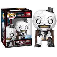 ファンコ ポップ　『テリファー 聖夜の悪夢』 アート・ザ・クラウン on チェア　FUNKO POP!　Terrifier　ART THE CLOWN on Rocking Chair