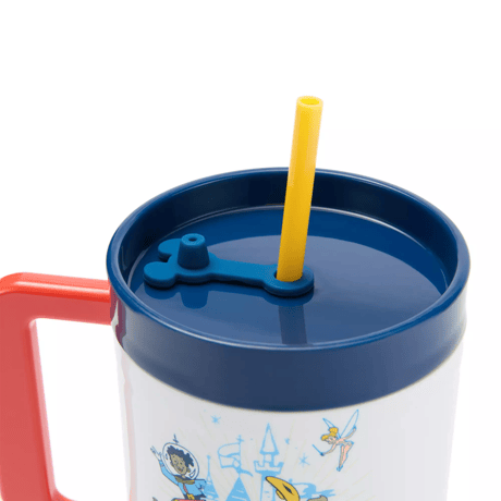 Disneyland 70周年　ミッキーマウス　トラベル・タンブラー　Mickey Mouse Travel Cup w/ Straw – Disneyland 70th Anniversary