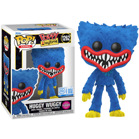 ファンコ ポップ　ポピープレイタイム　ハギーワギー　《フロック版》  Funko POP! Poppy Playtime Huggy Wuggy (Flocked)