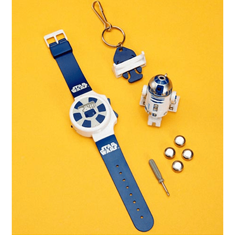 2008年デッドストック！スターウォーズ　R2-D2 リモートコントロール・ウォッチ