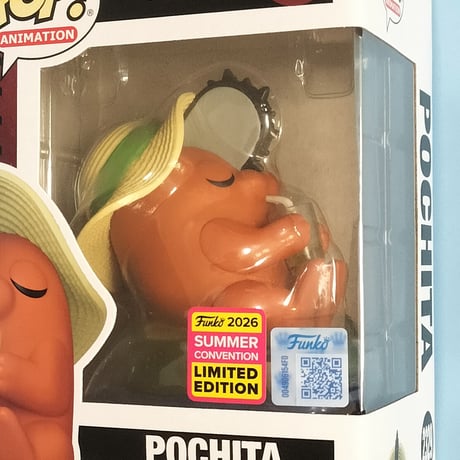 2026SDCC限定ファンコポップ 『チェンソーマン レゼ篇』　ポチタ w/麦わら帽子　FUNKO POP! Chainsaw Man: Reze Arc  Pochita w/Sunhat