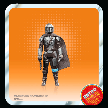 Hasbro『スターウォーズ』 レトロコレクション マンダロリアン（ボバ・フェット/The Book of Boba Fett）  3.75インチ アクションフィギュア