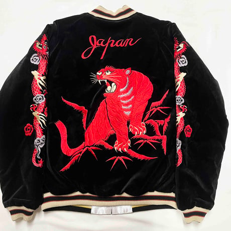 TAILOR TOYO テーラー東洋 『Velveteen Souvenir Jacket 別珍スカジャン RED TIGER×LANDSCAPE』 No.TT15974-119