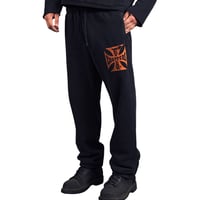 West Coast Choppers/ Logo SweatPants "Vintage BLACK" (SET UP)