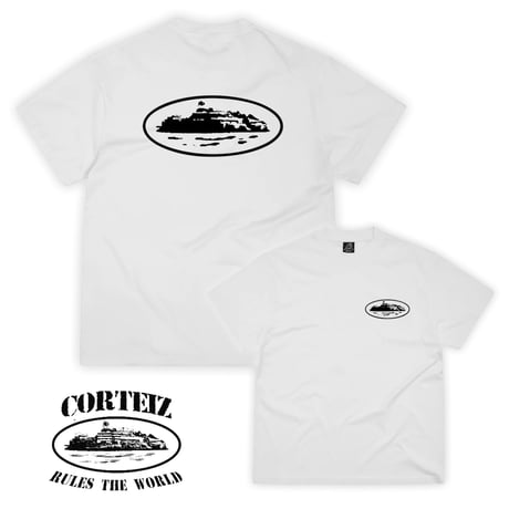 CORTEIZ / Classic logo Tee "WHITE"