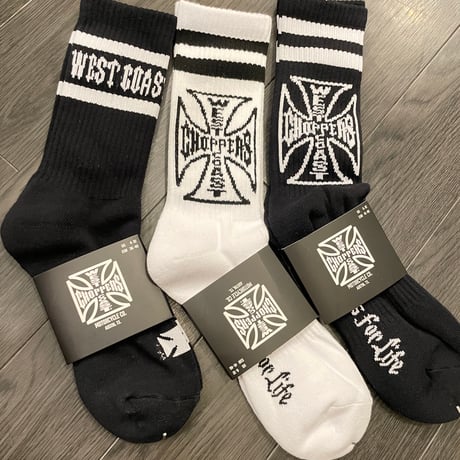 West Coast Choppers/ For Life  Socks