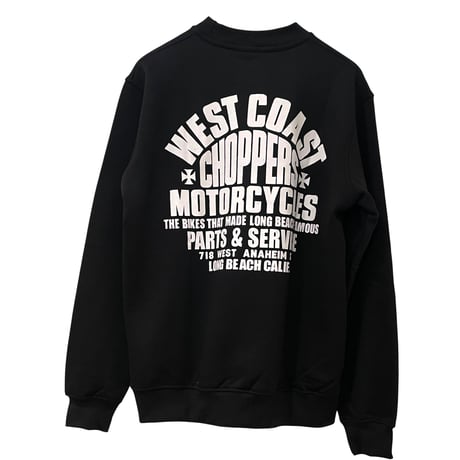 West Coast Choppers/ W.C.C Logo SweatShirts "BLACK"