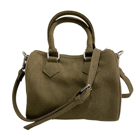 REMAKE BOSTON SHOULDER BAG  (military green)