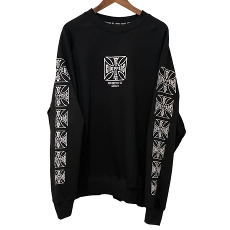 West Coast Choppers/ W.C.C  Oversize SweatShirts "BLACK"