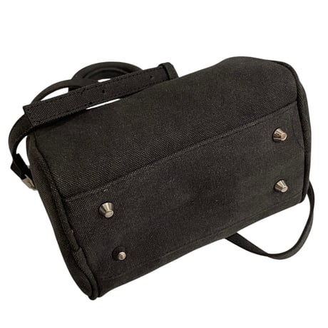REMAKE BOSTON SHOULDER BAG  (wash black)