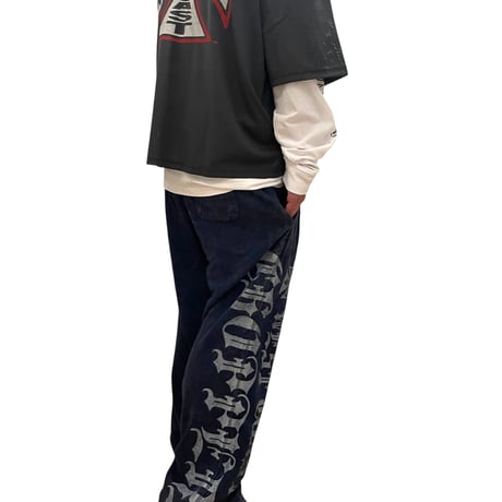 West Coast Choppers/ Logo Hoodie "Wash Navy"