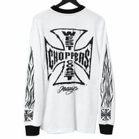 West Coast Choppers/ Logo thermal Longsleeve Tops