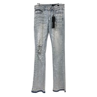 RockStar Original / Pearl Flare denim "BLUE"