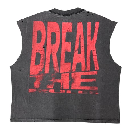 Mismatch NYC/ BURN Cut off Tee