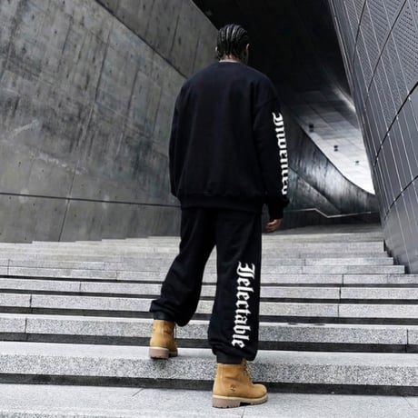 By The R/ Cotton Set UP  (2sets) BLACK