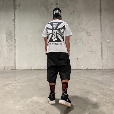 Mismatch NYC/Leather Zip Shorts