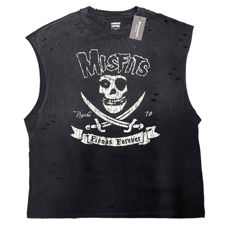 Mismatch NYC/ Misfits Cut off Tee