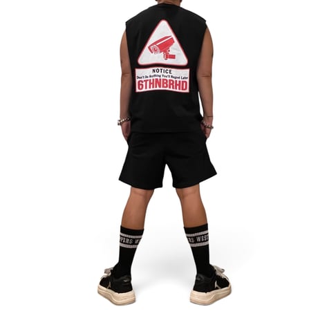 6th NBHD / BASIC logo Shorts