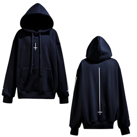 By The R/ Cross Cotton Hoodie (SET UP)