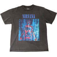NIRVANA/Official  Tshirts  "Wash BLACK”