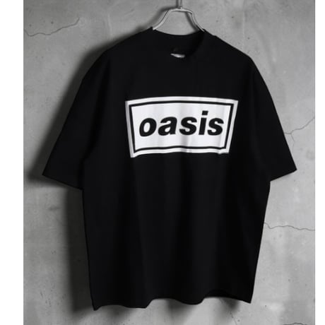OASIS /Official BOXY Tshirts  "BLACK”