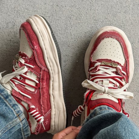 Psylos1 / FGMM demim sneaker RED