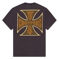 West Coast Choppers/ Snake Tee "Vintage BROWN"