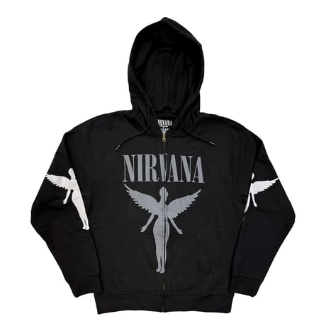 NIRVANA/Official In Utero Zip hoodie