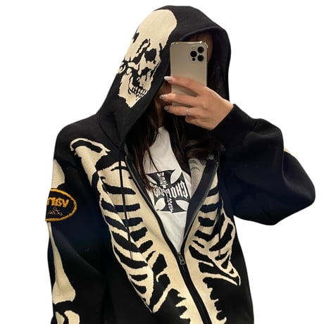 VANSON / Skalton Zip Hoodie Knit