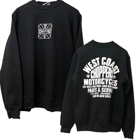 West Coast Choppers/ W.C.C Logo SweatShirts "BLACK"