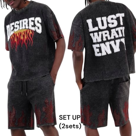 Coper Rivet / Flame Set Up (2 Sets) "Wash Black"