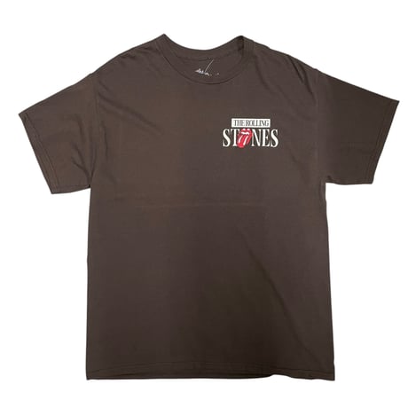 Rolling Stones/Official  Tshirts  "Wash Brown”