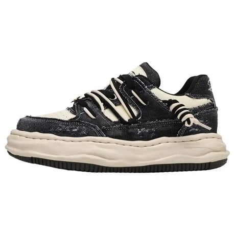 Psylos1 / FGMM demim sneaker BLACK