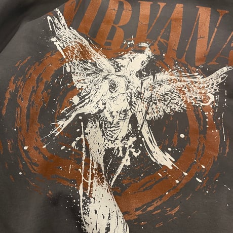 NIRVANA/Official Crewneck "Washed Gray"