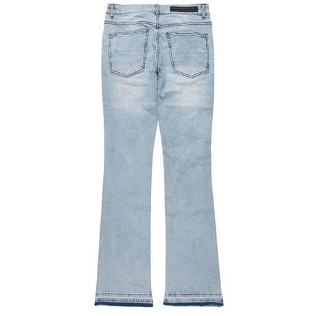 RockStar Original / Pearl Flare denim "BLUE"