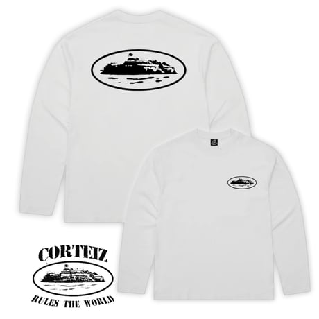 CORTEIZ / Classic logo Longsleeve Tee "WHITE"
